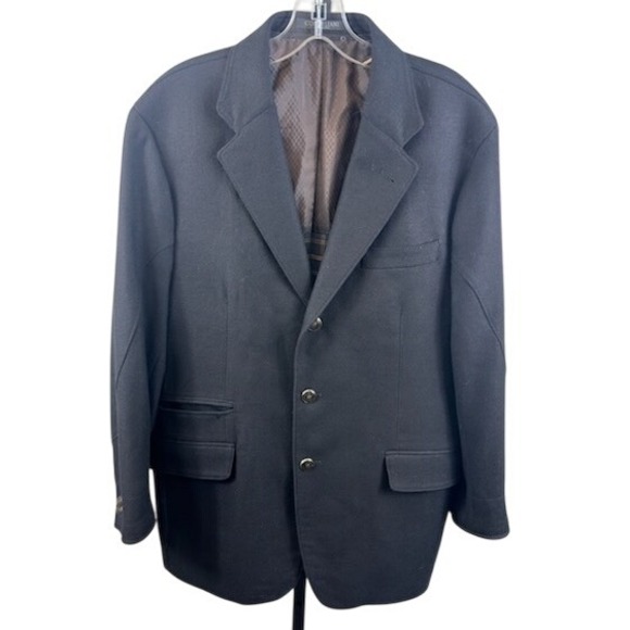 Corneliani Italy Blazer Jacket Wool Cashmere Menswear Size 52R